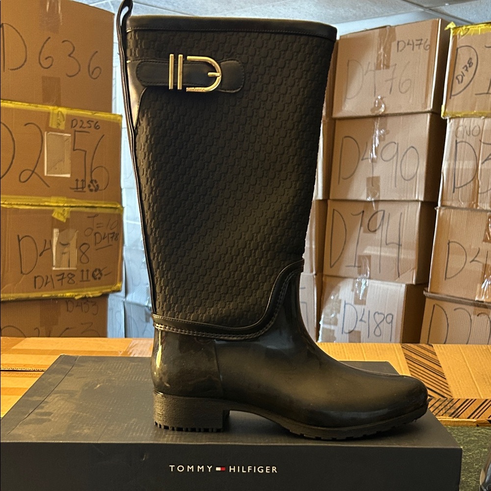 Tommy Hilfiger Fort2 Black Winter & Rain Boots